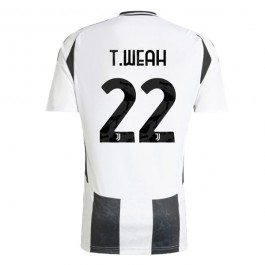 Juventus T.Weah 22 Hjemmedrakt 2024-2025 Fotballdrakter