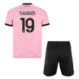 Juventus Thuram 19 Bortedrakt Barn 2026-2027