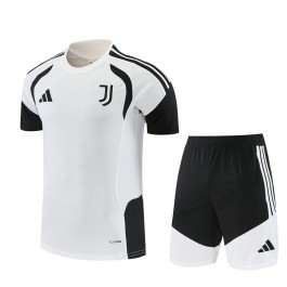 Juventus Treningsdrakt + Shorts Barn 2026-27 Hvit