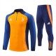 Juventus Treningsdresser 2024-25 - 1-4 Zip Blå Orange