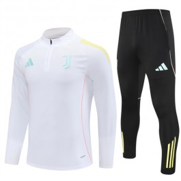 Juventus Treningsdresser 2025-26 - 1-4 Zip Hvit