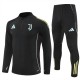 Juventus Treningsdresser 2025-26 - 1-4 Zip Svart