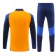 Juventus Treningsdresser Barn 2024-25 - 1-4 Zip Blå Orange
