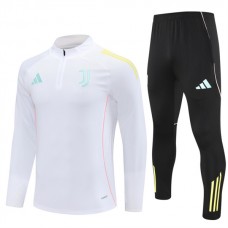 Juventus Treningsdresser Barn 2025-26 - 1-4 Zip Hvit