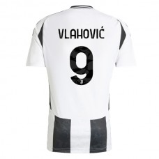 Juventus Vlahović 9 Hjemmedrakt 2024-2025 Fotballdrakter