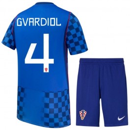 Kroatia Gvardiol 4 VM Bortedrakt Barn 2026