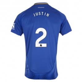 Leicester City Justin 2 Hjemmedrakt 2024-2025 Fotballdrakter