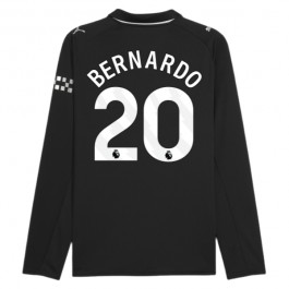 Manchester City Bernardo 20 Bortedrakt 2025-2026 L/S Fotballdrakter