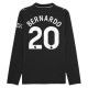 Manchester City Bernardo 20 Bortedrakt 2025-2026 L/S Fotballdrakter