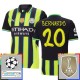 Manchester City Bernardo 20 Bortedrakt Champions League With Patch 2024-2025 Fotballdrakter