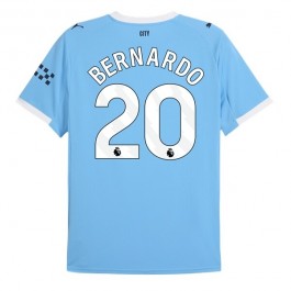 Manchester City Bernardo 20 Hjemmedrakt 2025-2026 Fotballdrakter