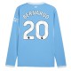 Manchester City Bernardo 20 Hjemmedrakt 2026-2027 Langermet