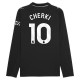 Manchester City Cherki 10 Bortedrakt 2025-2026 L/S Fotballdrakter