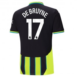 Manchester City De Bruyne 17 Bortedrakt 2024-2025 Fotballdrakter