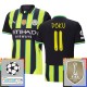 Manchester City Doku 11 Bortedrakt Champions League With Patch 2024-2025 Fotballdrakter