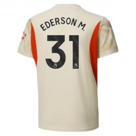 Manchester City Ederson M. 31 Keeper Tredjedrakt 2024-2025 Fotballdrakter