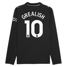 Manchester City Grealish 10 Bortedrakt 2025-2026 L/S Fotballdrakter