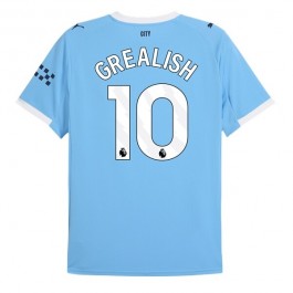 Manchester City Grealish 10 Hjemmedrakt 2025-2026 Fotballdrakter