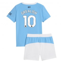Manchester City Grealish 10 Hjemmedrakt Barn 2025-2026 Fotballdrakter