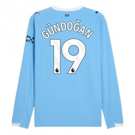 Manchester City Gündoğan 19 Hjemmedrakt 2025-2026 L/S Fotballdrakter