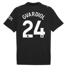 Manchester City Gvardiol 24 Bortedrakt 2025-2026 Fotballdrakter