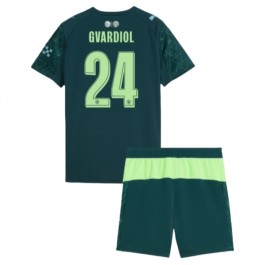 Manchester City Gvardiol 24 Hjemmedraktsett Barn Fourth 2025-2026 Fotballdrakter