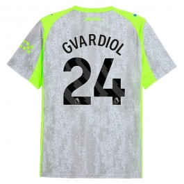 Manchester City Gvardiol 24 Tredjedrakt 2025-2026 Fotballdrakter