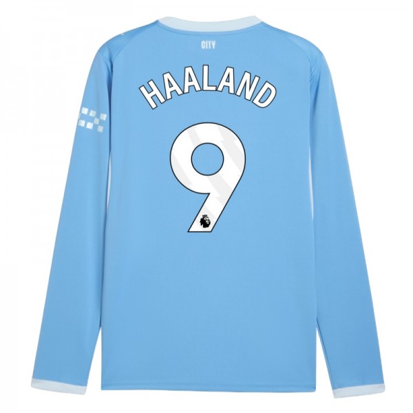 Manchester City Haaland 9 Hjemmedrakt 2026-2027 Langermet Manchester City Haaland 9 Hjemmedrakt 2026-2027 Langermet