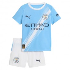 Manchester City Hjemmedrakt Barn 2025-2026 Fotballdrakter