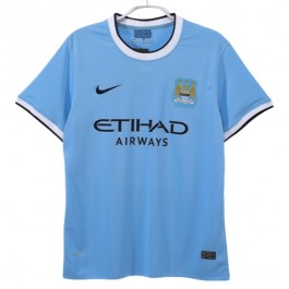 Manchester City Hjemmedrakt Retro 2013-2014 Fotballdrakter