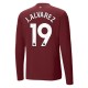 Manchester City J.Alvarez 19 Tredjedrakt 2024-2025 L/S Fotballdrakter