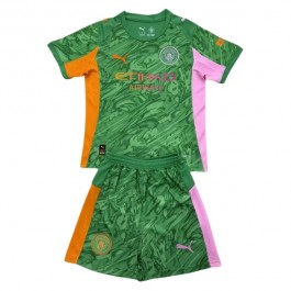 Manchester City Keeper Hjemmedrakt Barn 2025-2026 Fotballdrakter