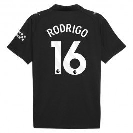 Manchester City Rodrigo 16 Bortedrakt 2025-2026 Fotballdrakter