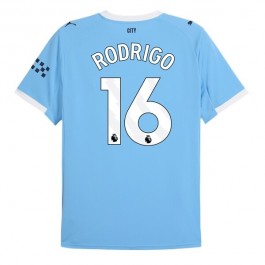 Manchester City Rodrigo 16 Hjemmedrakt 2025-2026 Fotballdrakter