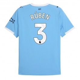 Manchester City Rúben 3 Hjemmedrakt 2025-2026 Fotballdrakter