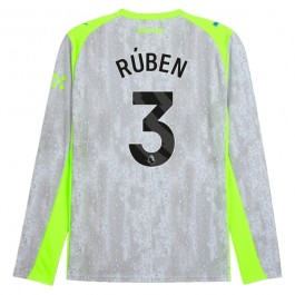 Manchester City Rúben 3 Tredjedraktsett 2025-2026 Langermet Fotballdrakter