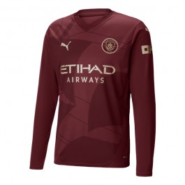Manchester City Tredjedrakt 2024-2025 L/S Fotballdrakter