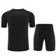 Manchester City Trenings-T-skjortedress Barn 2025-26 - Shorts Svart