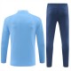 Manchester City Treningsdresser 2024-25 - 1-4 Zip Blå