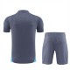 Manchester City Treningstrøye Dress 2024-25 - Shorts Grå