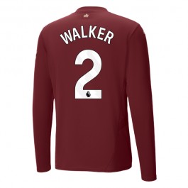 Manchester City Walker 2 Tredjedrakt 2024-2025 L/S Fotballdrakter