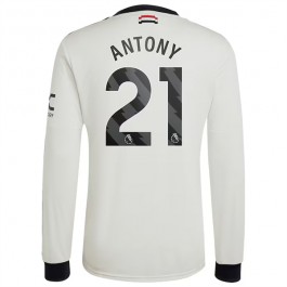 Manchester United Antony 21 Tredjedrakt 2024-2025 L/S Fotballdrakter