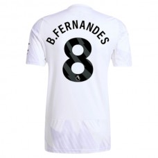 Manchester United B.Fernandes 8 Bortedrakt 2025-2026 Fotballdrakter