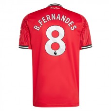 Manchester United B.Fernandes 8 Hjemmedrakt 2025-2026 Fotballdrakter
