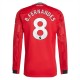 Manchester United B.Fernandes 8 Hjemmedrakt 2025-2026 L/S Fotballdrakter