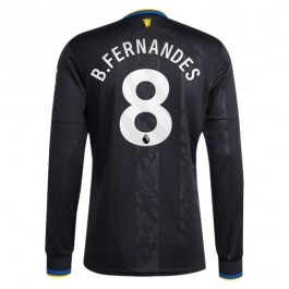 Manchester United B.Fernandes 8 Tredjedrakt 2025-2026 L/S Fotballdrakter