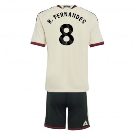Manchester United B.Fernandes 8 Tredjedrakt Barn 2026-2027