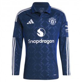 Manchester United Bortedrakt 2024-2025 L/S Fotballdrakter