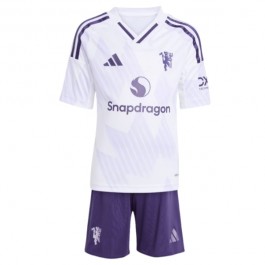 Manchester United Bortedrakt Barn 2025-2026 Fotballdrakter