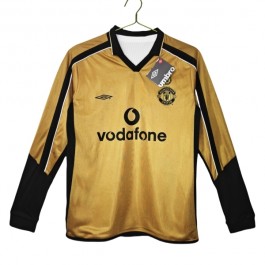Manchester United Bortedrakt Retro Centenary 2001-2002 L/S Fotballdrakter